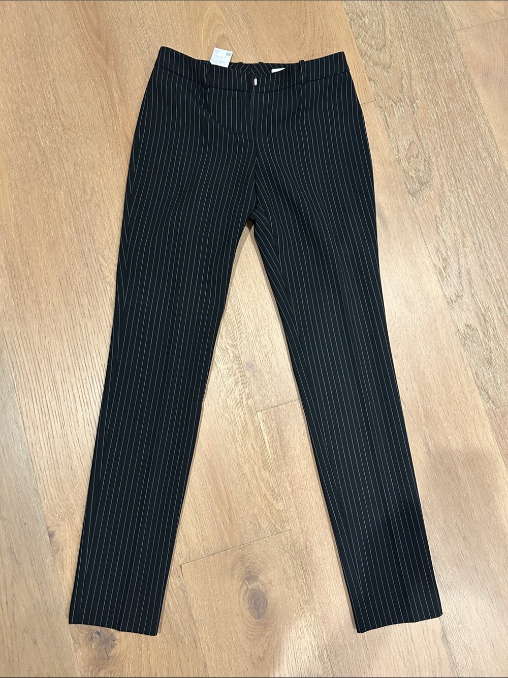 BOSS Women's Black Pinstripe Dress Pants